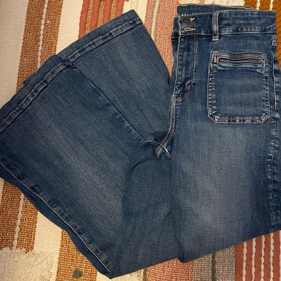 American Eagle Outfitters Denim - American Eagle Super High Rise Flare